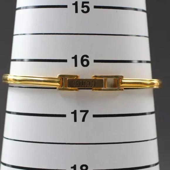 GUCCI ICONIC 14K Gold Plated LUXURY Statnent Watch - Picture 8 of 11